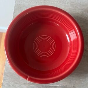 Fiesta Scarlet Red Dinnerware Bowl